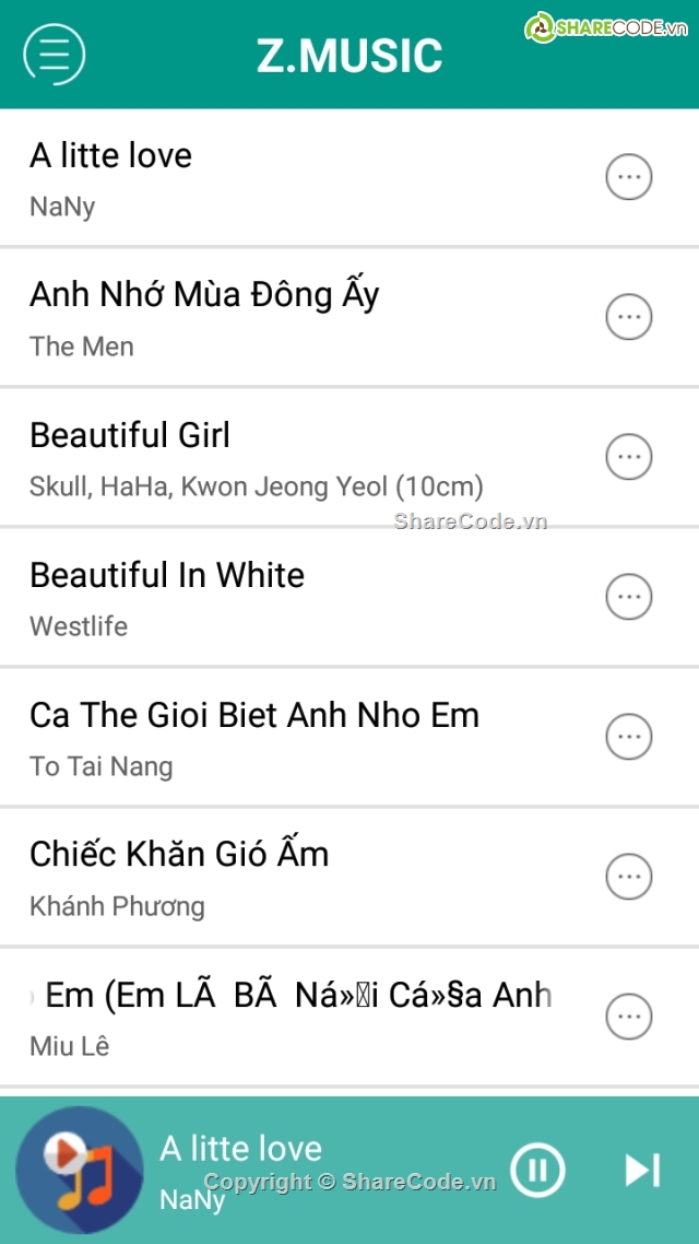 app nghe nhạc,app android,source code app nghe nhạc,source code app music,music player code